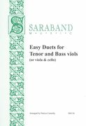 Easy Duets For Tenor and Bass Viols (Or Viola and Cello) / arranged by Patrice Connelly.