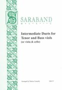 Intermediate Duets For Tenor and Bass Viols (Or Viola and Cello) / arranged by Patrice Connelly.