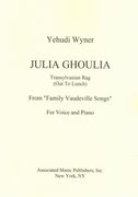 Julia Ghoulia - Transylvanian Rag (Out To Lunch) - From Family Vaudeville Songs : For Voice & Piano.