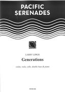 Generations : For Violin, Viola, Cello, Contrabass and Piano (1998, Rev. 2008).