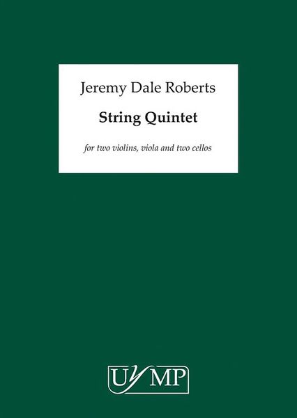 String Quintet : For Two Violins, Viola and Two Cellos (2012).