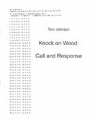 Knock On Wood - Call and Response : For Two Wood Blocks (2017).