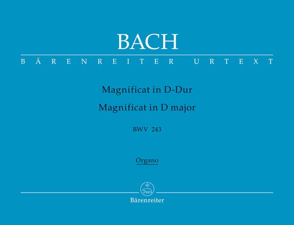 Magnificat In D Major BWV 243 (2nd Version With 4 Inserts From E-Flat Major Version Transposed).