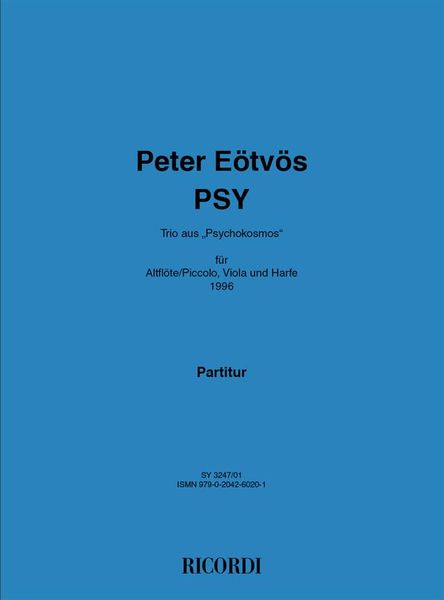 Psy : For Altflöte/Piccolo, Viola und Harfe (1996).