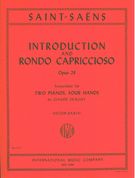 Introduction and Rondo Capriccioso : For Two Pianos, Four Hands / transcribed by Debussy.