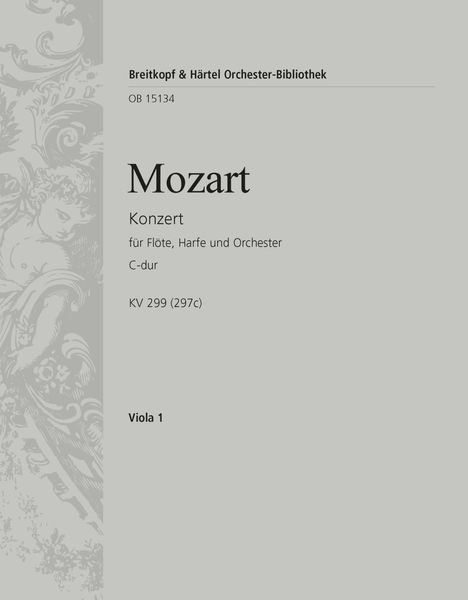 Konzert C-Dur, K. 299 (297c) : Für Flöte, Harfe und Orchester / edited by Andras Adorjan.