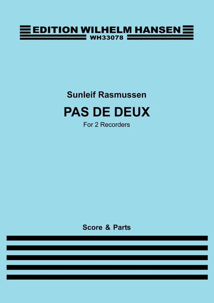 Pas De Deux : For 2 Recorders.