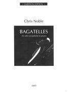 Bagatelles : For Alto Saxophone and Piano.