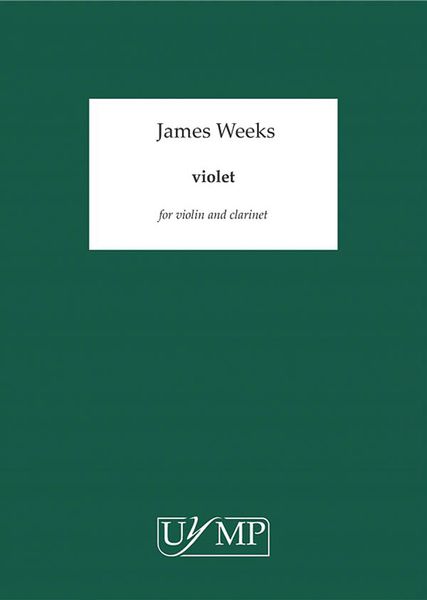 Violet : For Violin and Clarinet (2018).