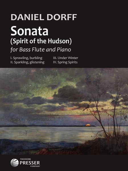 Sonata (Spirit of The Hudson) : For Bass Flute and Piano.