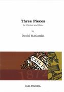 Three Pieces : For Clarinet & Piano.