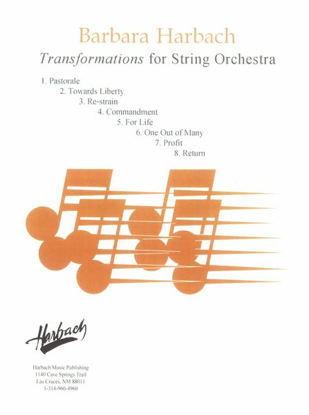 Transformations : For String Orchestra (2004).