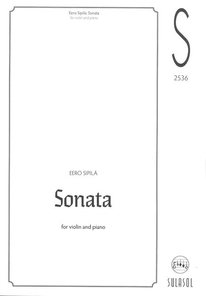Sonata : For Violin and Piano (1954).
