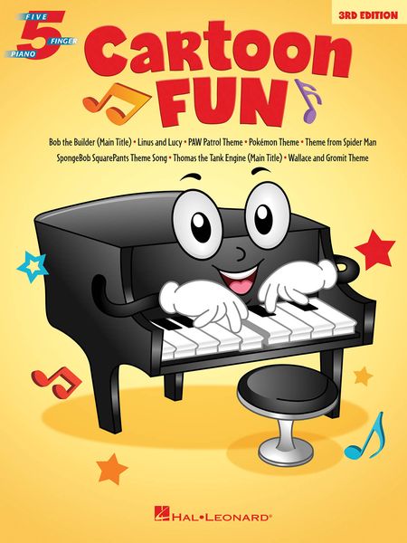 Cartoon Fun – 3rd Edition : For Five-Finger Piano.