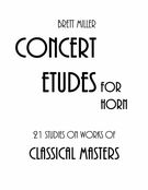 21 Studies On Works of Classical Masters : For Horn.