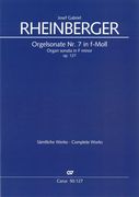 Orgelsonate Nr. 7 In F-Moll, Op. 127 / edited by Martin Weyer.