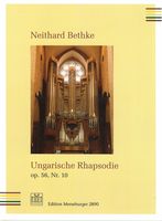 Ungarische Rhapsodie, Op. 56 Nr. 10 : Für Orgel (1974/Rev. 1985).