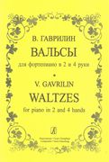 Waltzes : For Piano In 2 and 4 Hands.