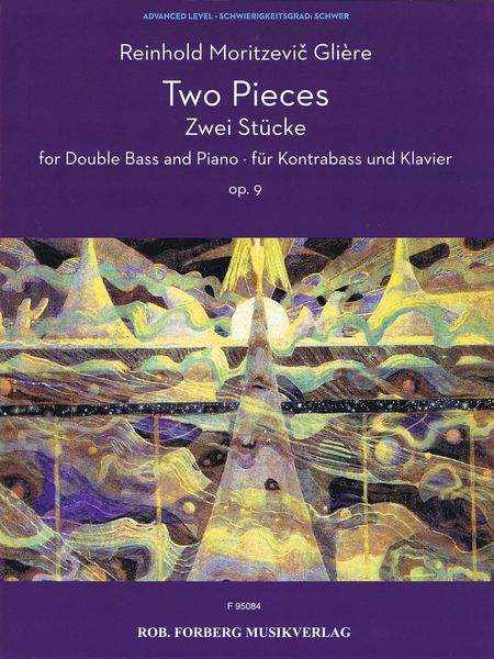 Two Pieces, Op. 9 : For Double Bass and Piano.