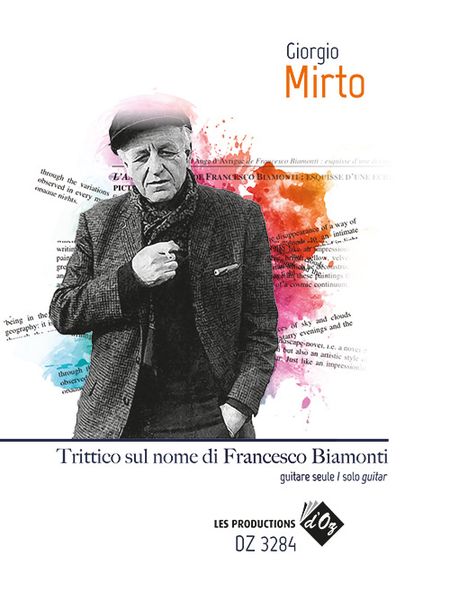Trittico Sul Nome De Francesco Biamonti : For Solo Guitar.