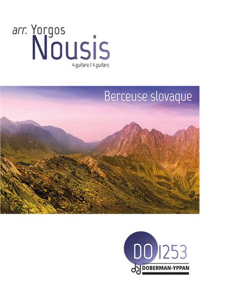 Berceuse Slovaque : For 4 Guitars.