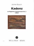 Kadenz Zu Paganinis Violinkonzert Nr. 2 H-Moll.