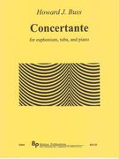 Concertante : For Euphonium, Tuba and Piano.