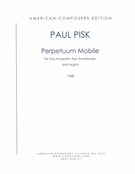 Perpetuum Mobile : For 2 Trumpets, 2 Trombones and Organ (1968).