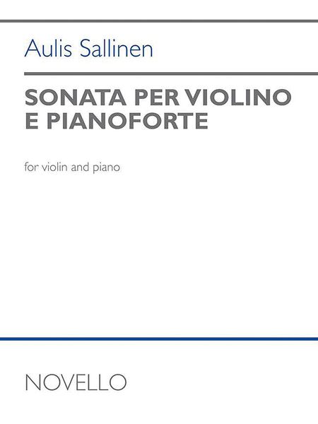 Sonata Per Violino E Pianoforte, Op. 113 : For Violin and Piano (2018).