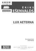 Lux Aeterna : For Mixed Choir (SSATBarB).