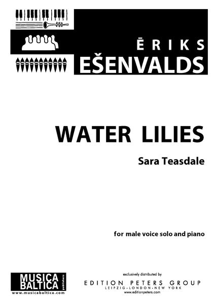 Water Lilies : For Male Voice Solo and Piano.