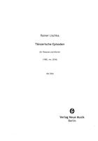 Tänzerische Episoden : Für Posaune und Klavier (1985, Rev. 2018).