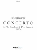 Concerto : For Alto Saxophone and Wind Ensemble (2018).