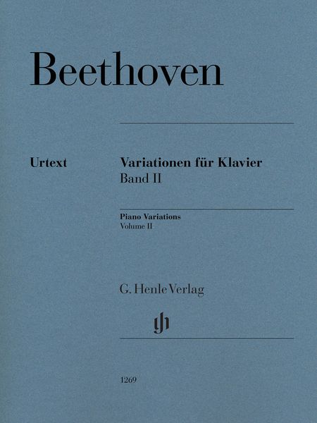 Variationen Für Klavier, Band II / edited by Felix Loy.