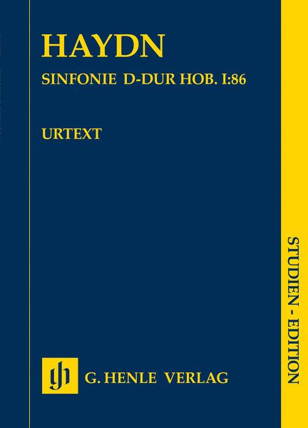 Sinfonie D-Dur, Hob. I:86 / edited by Sonja Gerlach and Klaus Lippe.