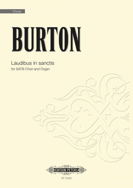 Laudibus In Sanctis : For SATB Choir and Organ.