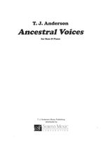 Ancestral Voices : For Bass and Piano (1986).