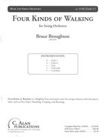 Four Kinds of Walking : For String Orchestra.