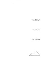 Trio Tikkun : For Viola, Cello and Piano (2013).