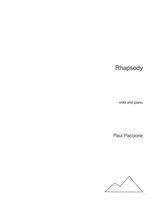 Rhapsody : For Viola and Piano (2007).