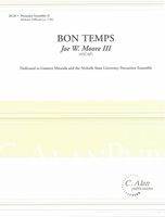 Bon Temps : For Percussion Quartet.