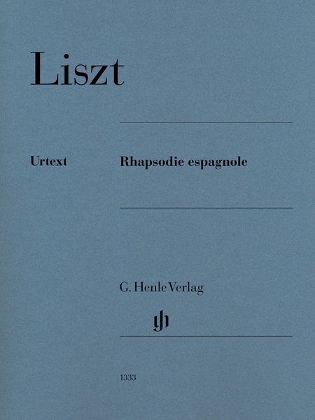 Rhapsodie Espagnole : For Piano / edited by Ernst--Günther Heinemann.