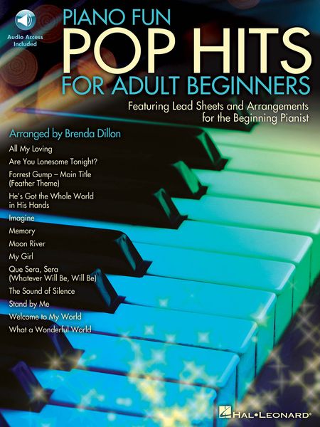 Piano Fun : Pop Hits For Adult Beginners / arr. by Brenda Dillon.