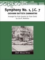 Symphony No. 1, J.C. 7 : For Flute Quartet (Or Flute Choir) / arr. by Lisa R. Mcarthur.