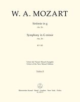 Symphony No. 25 In G Minor, K. 183 / edited by Hermann Beck.