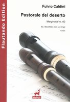 Pastorale Del Deserto (Marginalia Nr. 60) : Für 2 Blockflöten (SA) und Orgel (2018).