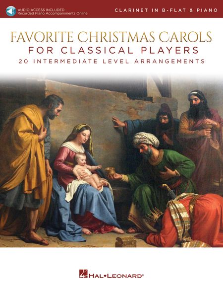 Favorite Christmas Carols For Classical Players : For Clarinet and Piano.