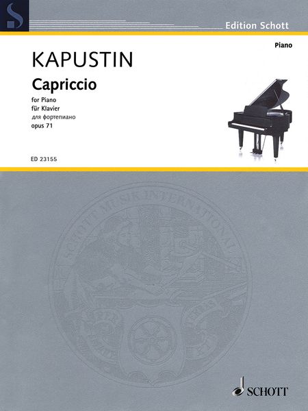 Capriccio, Op. 71 : For Piano (1992).