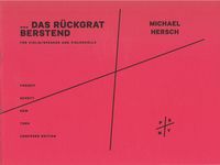 Rückgrat Berstend : For Violin/Speaker and Violoncello (2017).