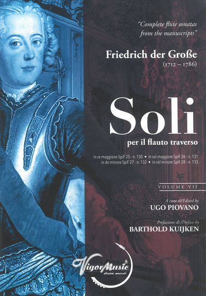 Soli Per Il Flauto Traverso, Vol. 7 / edited by Ugo Piovano.